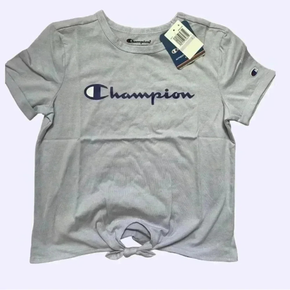 Champion Tie Front Tee/T Shirt Girl Size‎ 6